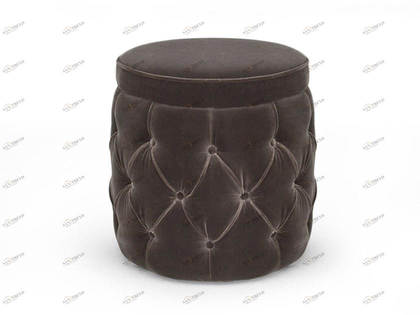 Mytto Стеганый пуф, обитый бархатом Larforma sun-id-1393858