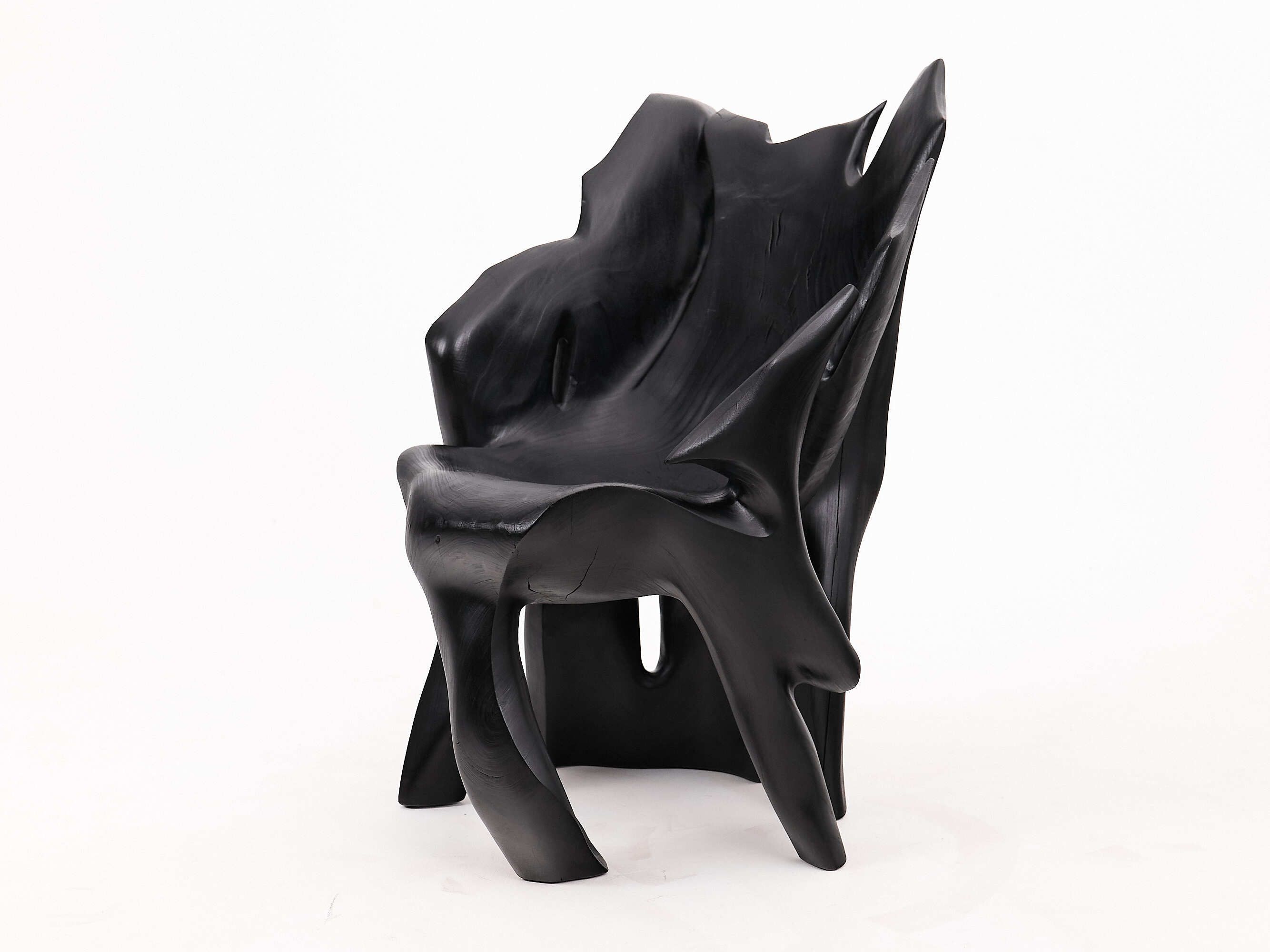 Дубовый стул Logniture SCULPTURAL ARMCHAIR ARCH-00026685 - Вид №1