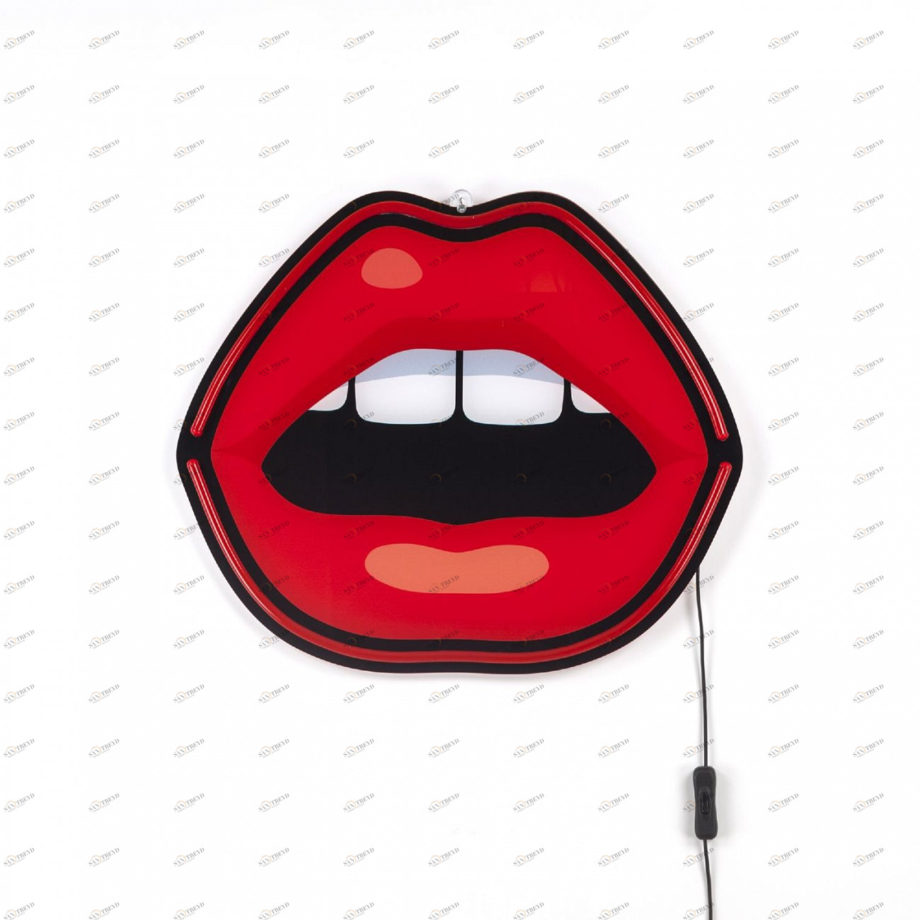 Светильник настенный красный Blow Led 13100 SELETTI  00-3882932 Красный 