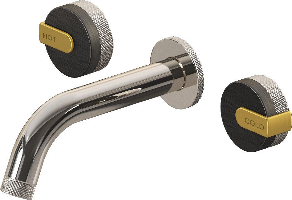 E-11530-R1BOX-L1BAU-PN Смеситель для умывальника из 19,1см носикем (внешняя часть) GRAFF MOD+