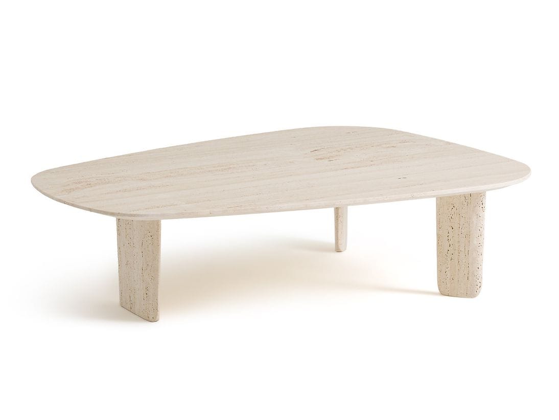 Низкий журнальный столик из травертина AMPM Dolmena ARCH-00044845