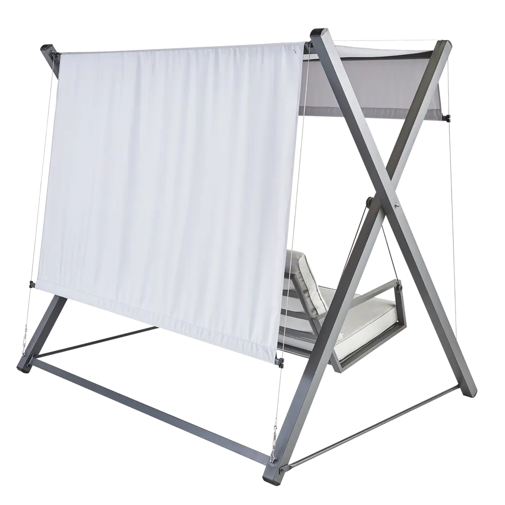 Качели садовые BEGINIA Odyssea сталь светло-серый STLM-2115748 - Вид №6