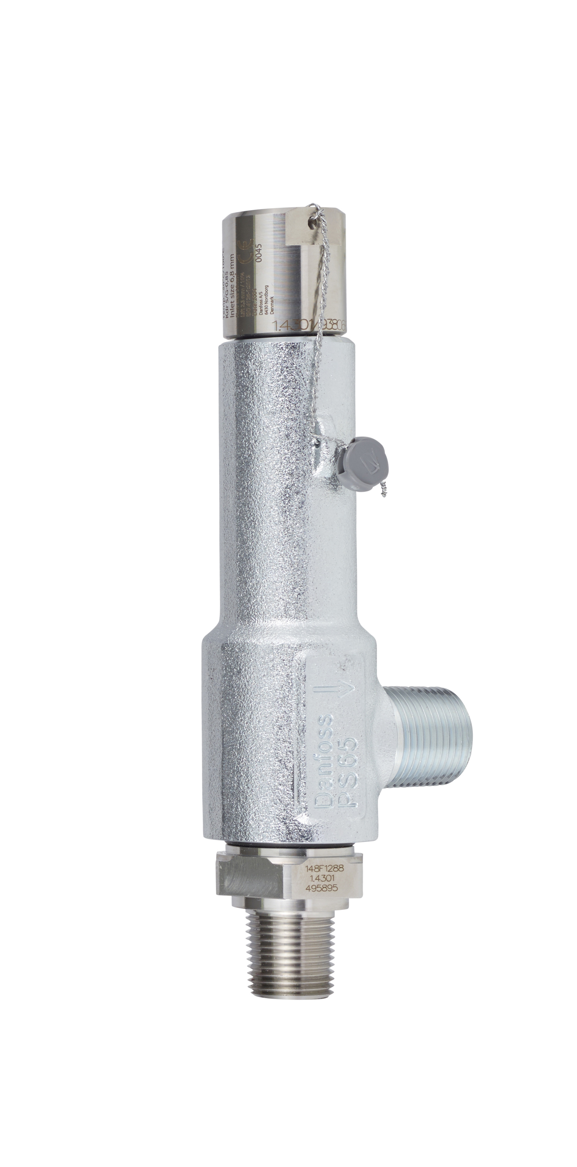 Danfoss SFA 10 — предохранительные клапаны, зависящие от противодавления с уставкой открытия 10-65 бар SFA 10H T 250 Клапан предохранительный 148F4250  - Вид №13