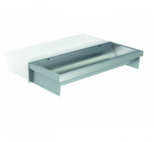 GW08 34 04 01 Подвесная раковина настенная прямоугольная Genwec  белая