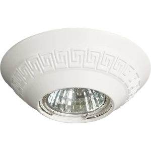 Светильник точечный встраиваемый D1158 W 65 мм, 2.5 м², цвет белый