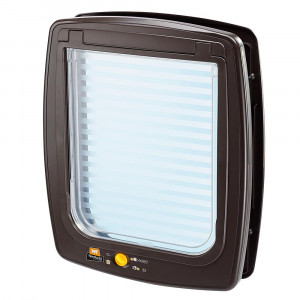 Т00001335 Двери SWING 15 TUNNEL 41,2х48,2см коричн. FERPLAST