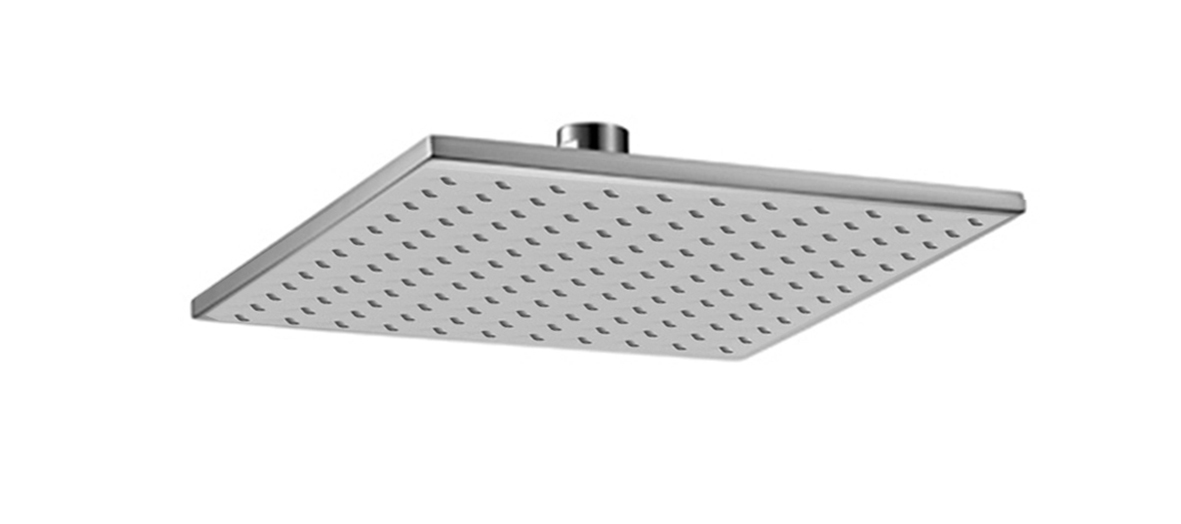 8109  Верхний душ30x30 см латунь ограничитель потока воды до 12 л/мин при 3 бар система от известкового налета впуск 1/2'' минимальный поток воды 10 л/мин обратный клапан N.B. Условия, необходимые для правильного функционирования: Мин. Поток: 10 л/мин Fan Fantini Rubinetti MINT