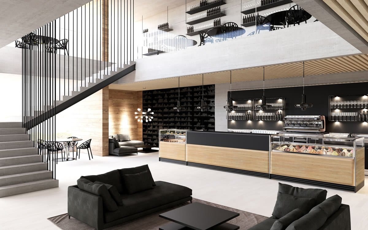 Деревянная барная стойка Frigomeccanica Next ARCH-00102318 - Вид №13