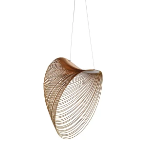 Светильник подвесной Divinare Carved бежевый 0.8 м² 89390338