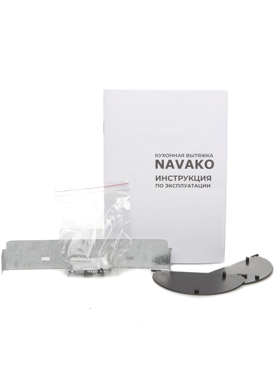 Вытяжка наклонная Envelope 60 White NAVAKO 17017 - Вид №8