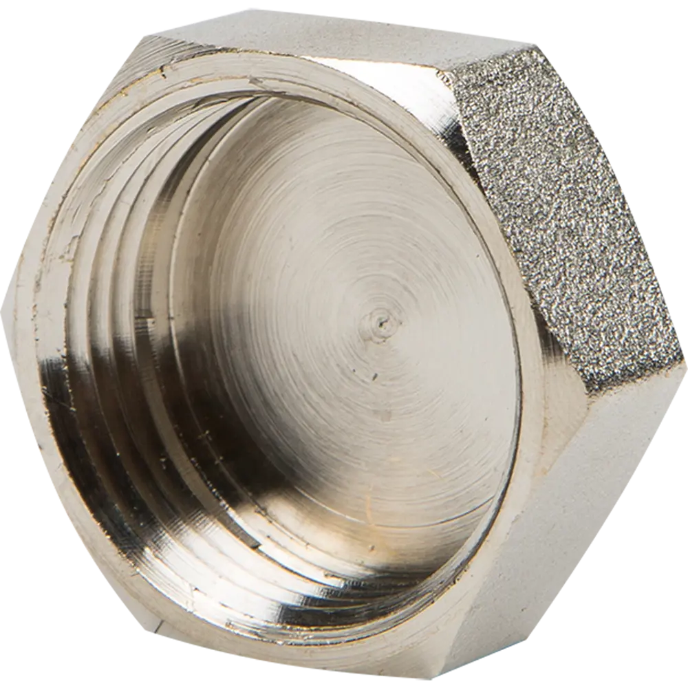 Заглушка Valtec внутренняя резьба 1" никелированная латунь 10513360 STLM-2076127 