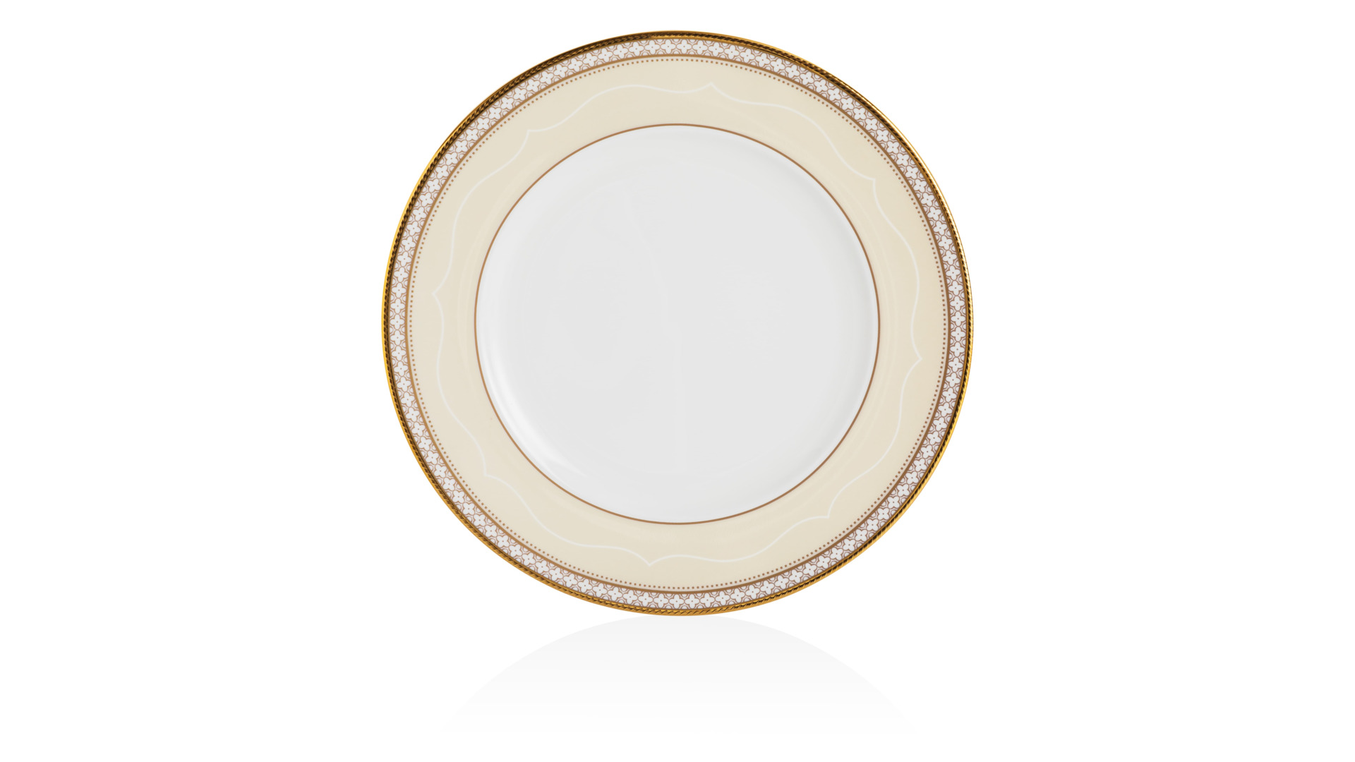 10668450 Noritake Сервиз столовый Noritake "Трефолио,золотой кант" на 6 персон 23 предмета Фарфор костяной  - Вид №6