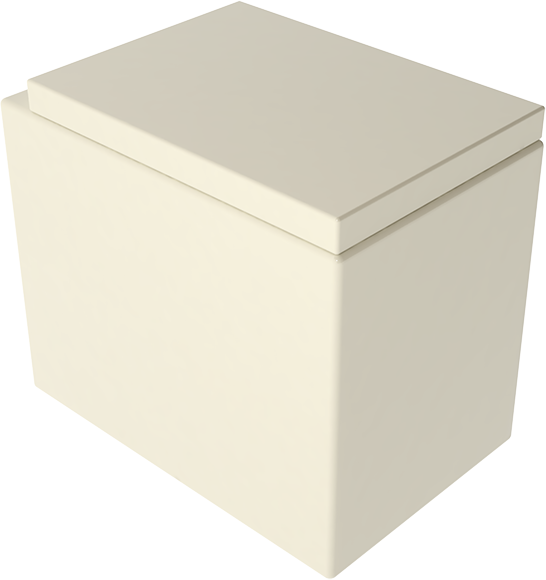 BXWC0113 Напольный унитаз приставной GSG CERAMIC BOX