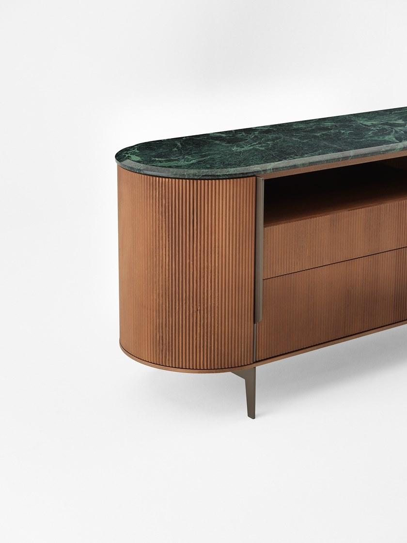 Gallotti&Radice Буфет из ясеня с дверцами и ящиками Kumi sun-id-1354040 - Вид №1