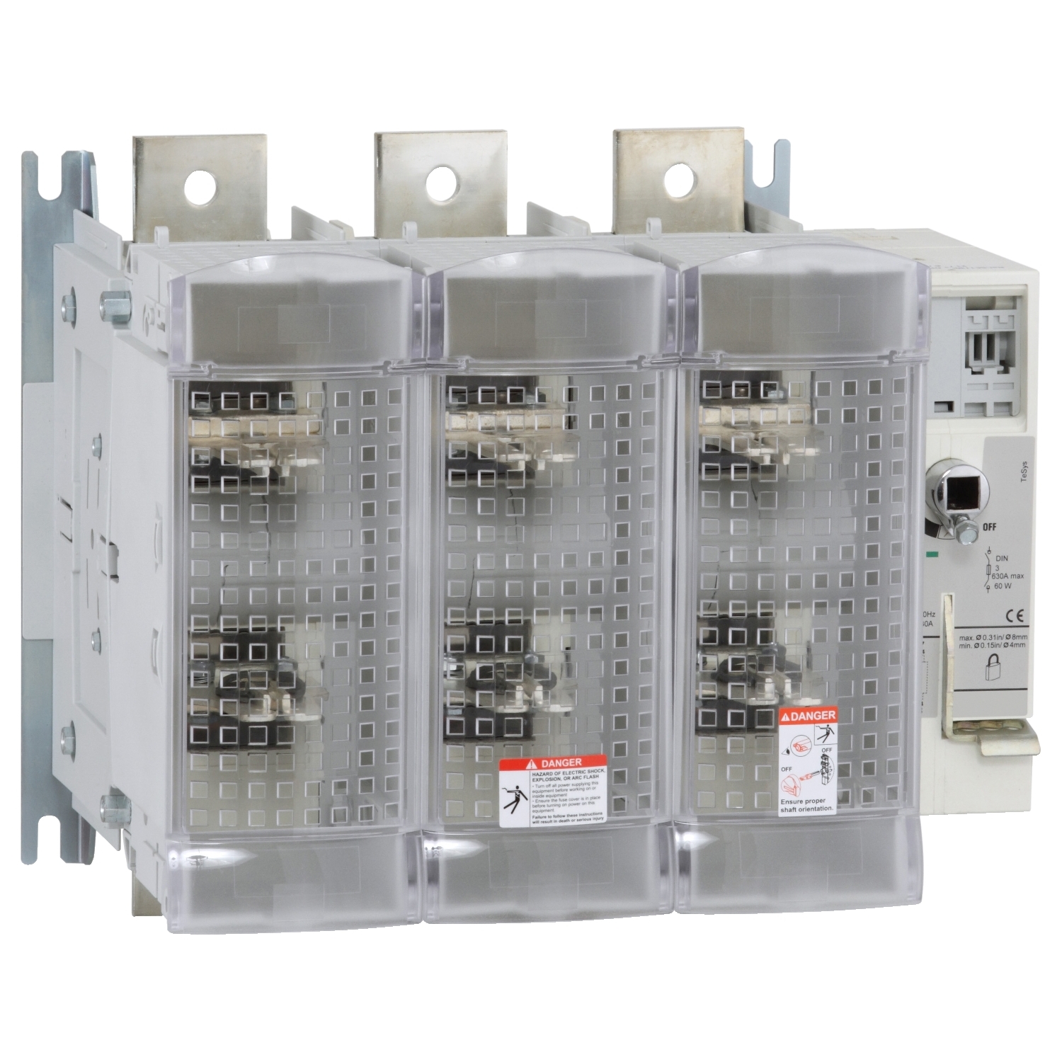 GS2V3 Рубильник с предохранителем GS 1250А 3P, 4 Schneider Electric TeSys 