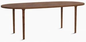 MOR DESIGN Овальный стол из ореха Cast Cto220110s