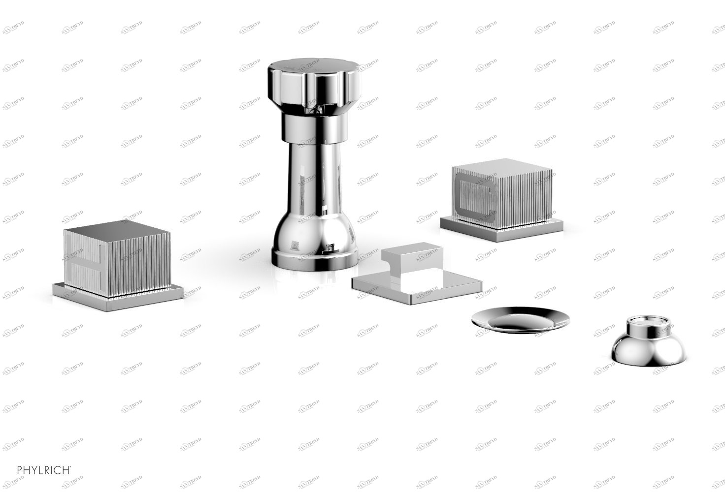 Смеситель для биде STRIA Phylrich  291-63-026 Хромированный 