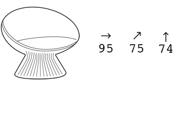 Полиэтиленовое садовое кресло PLUST Fade ARCH-00125947 - Вид №19