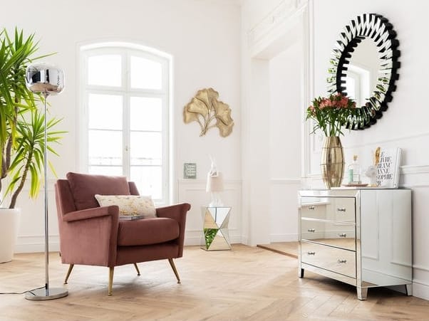 Зеркальный стеклянный комод KARE Design ARCH-00064589 - Вид №4