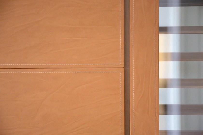 CARMINATI SERRAMENTI Кожаные буазери Boiserie su disegno sun-id-1349036 - Вид №1