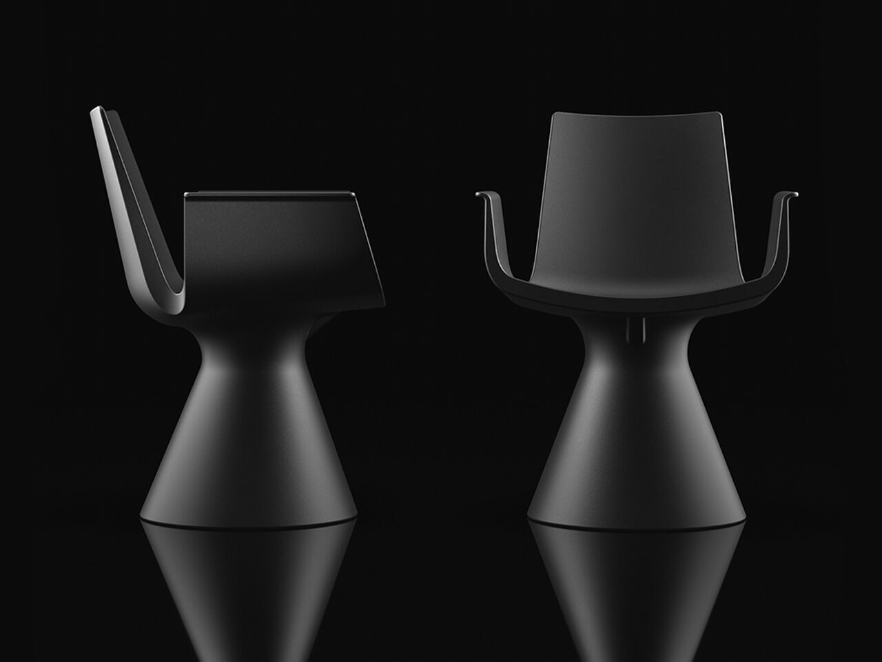 Полиэтиленовое садовое кресло с подлокотниками Lyxo Design LIRA ARCH-00142705 - Вид №4