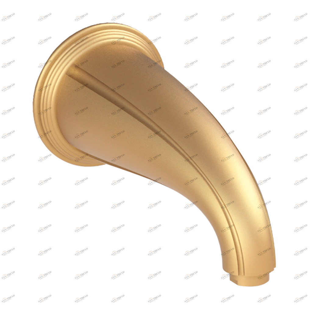 C39-1WS1 C39-1WS1 Излив для раковины настенный АЛИЗЕ КАННЕЛЕ Cristal & Bronze ALIZÉ CANNELÉ 