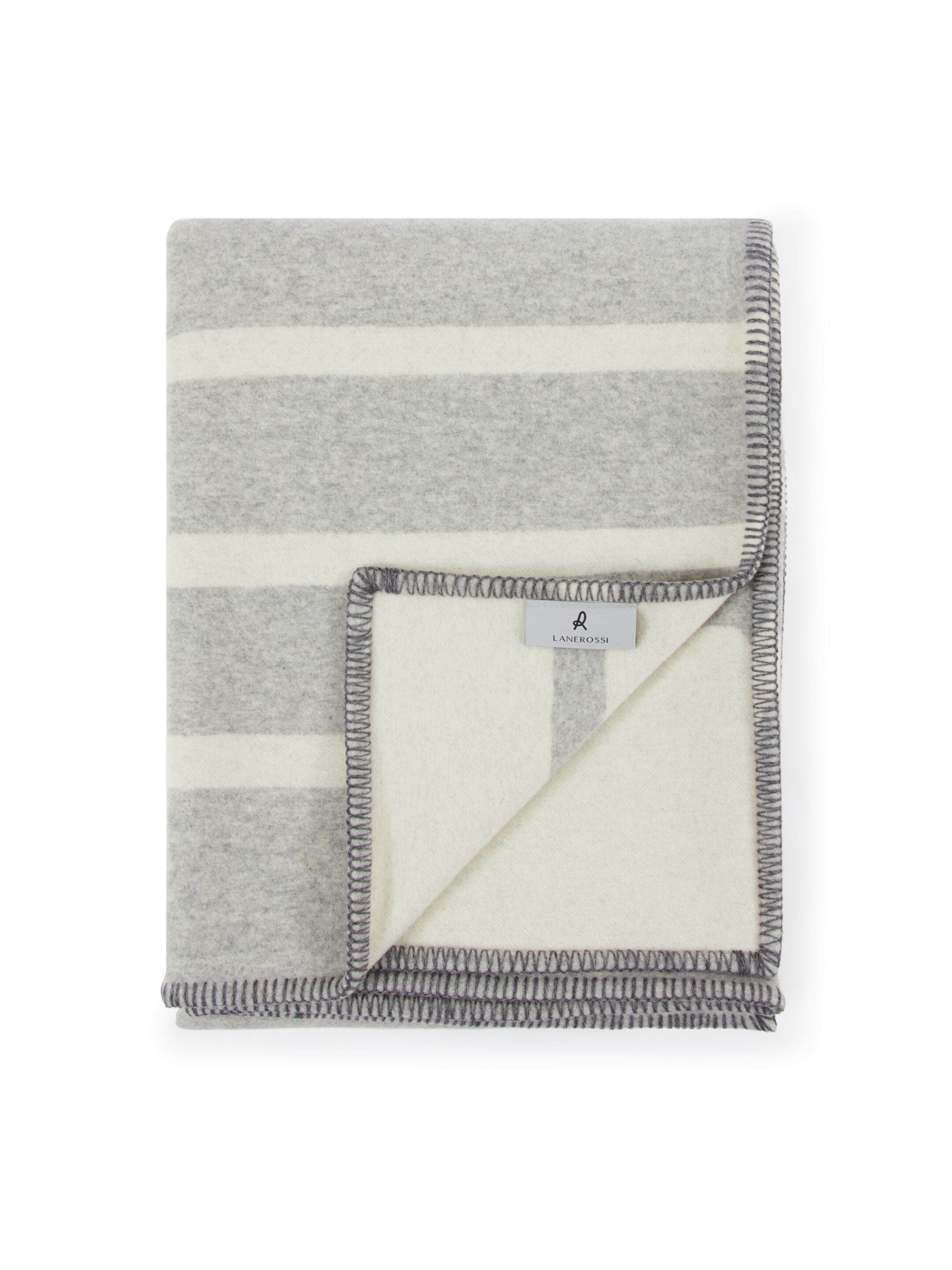 Plaid double face in lana merino e cashmere Lanerossi Оптическая ARCH-00093787 - Вид №18