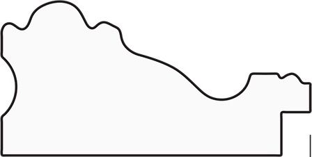 BY 3175 Зеркало в багетной раме - версаль бронза 64 mm EVOFORM Definite - Вид №4