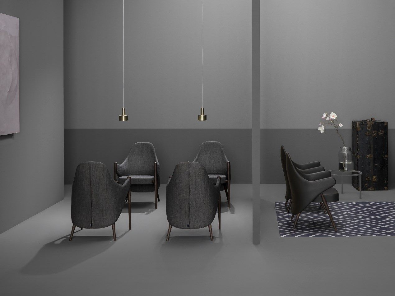 Тканевое кресло с подлокотниками PIAVAL LIV-Contract ARCH-00045296 - Вид №5