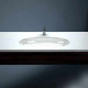 258 Накладная раковина под столешницу  овальная Esse