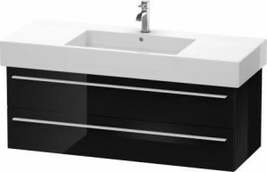 XL635404040 X-Large Тумбочка подвесная Черный глянцевый лак