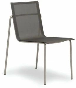 FISCHER MÖBEL Штабелируемый садовый стул из нержавеющей стали Taku