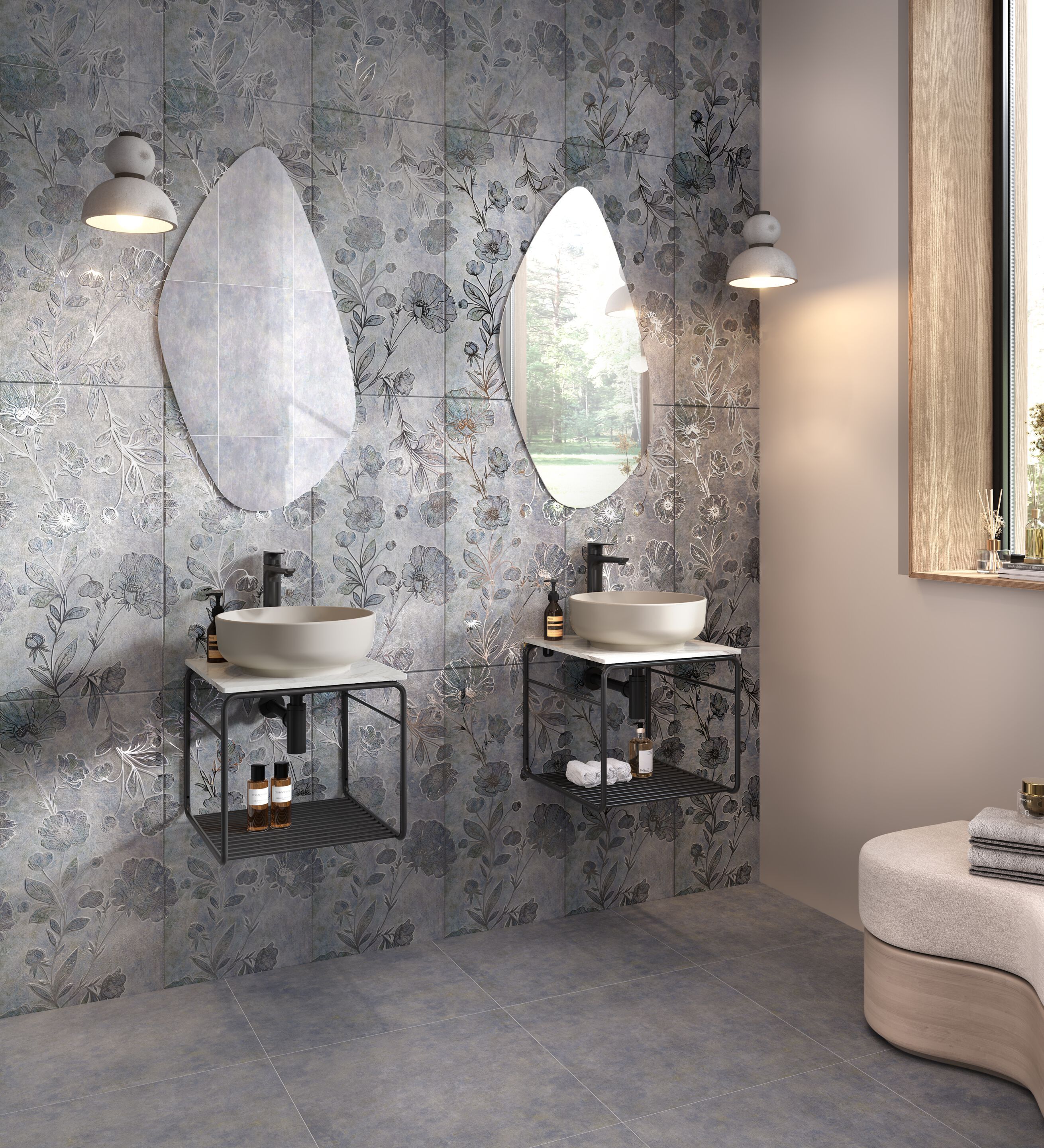 Пол / керамогранит Kaleseramik ванная комната ARCH-00075043 - Вид №1