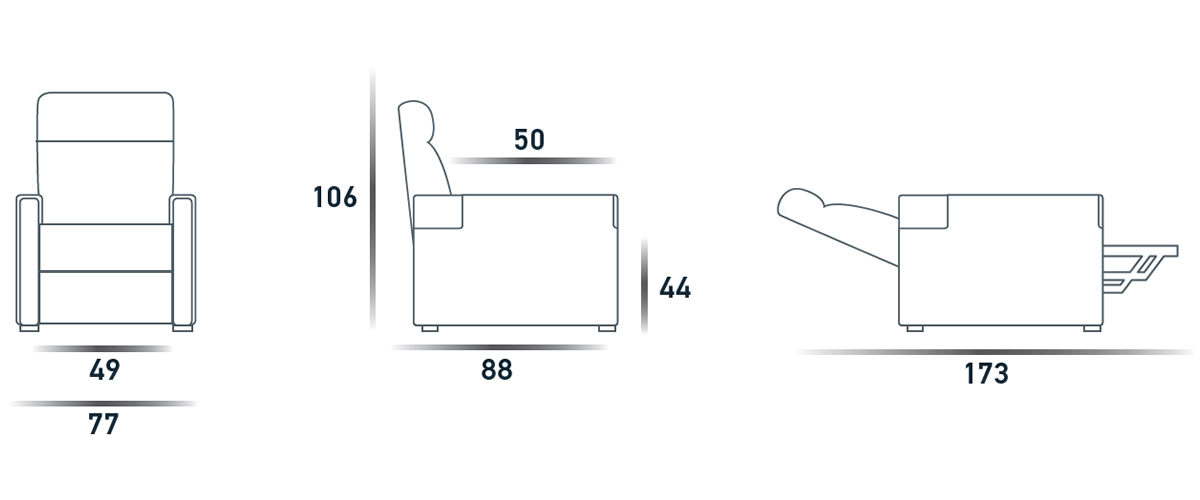 Кресло-Подъемник Relax Manuale Spaziorelaxitalia  Leo Leo Relax Manuale - Вид №4