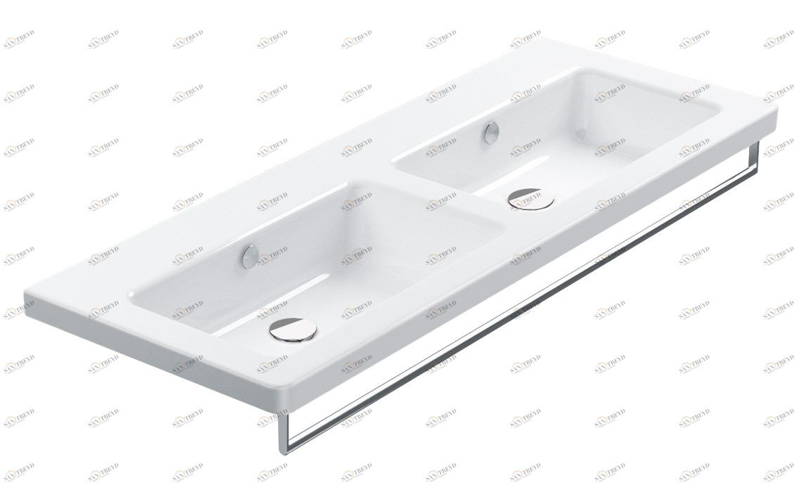 1125LI00 Подвесная раковина настенная овальная CERAMICA CATALANO NEW LIGHT белая