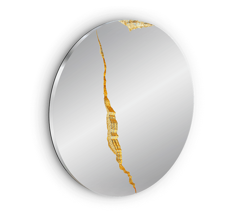 0-039 Зеркало Люмьер круглое II Boca Do Lobo  - Вид №1