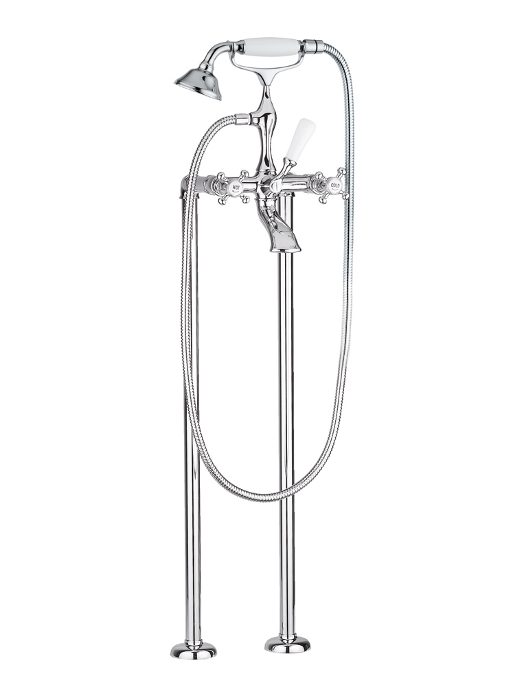 0801/40/26/C Bellosta Rubinetterie ВАННАЯ ГРУППА С НАПОЛЬНЫМ ФИТИНГОМ Edward