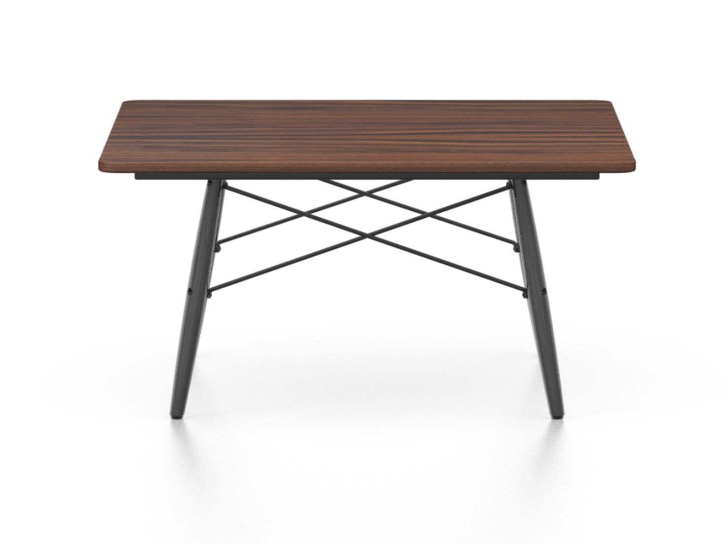 Квадратный журнальный столик с твердой столешницей из американского ореха VITRA EAMES COFFEE TABLES ARCH-00085647