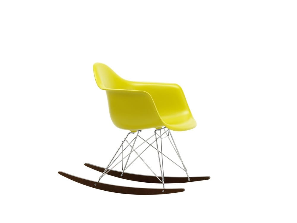 Мягкое тканевое кресло-качалка с подлокотниками VITRA Eames Plastic Chair ARCH-00023828 - Вид №149