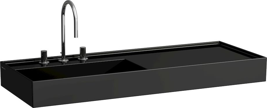 H8133324001111 Раковина, полочка справа, со специальным скрытым сливом LAUFEN PRO - Вид №10