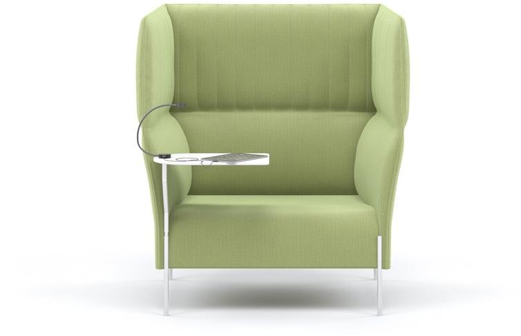 ESTEL GROUP Мягкое кресло из ткани с высокой спинкой Dolly sun-id-1471007 - Вид №7