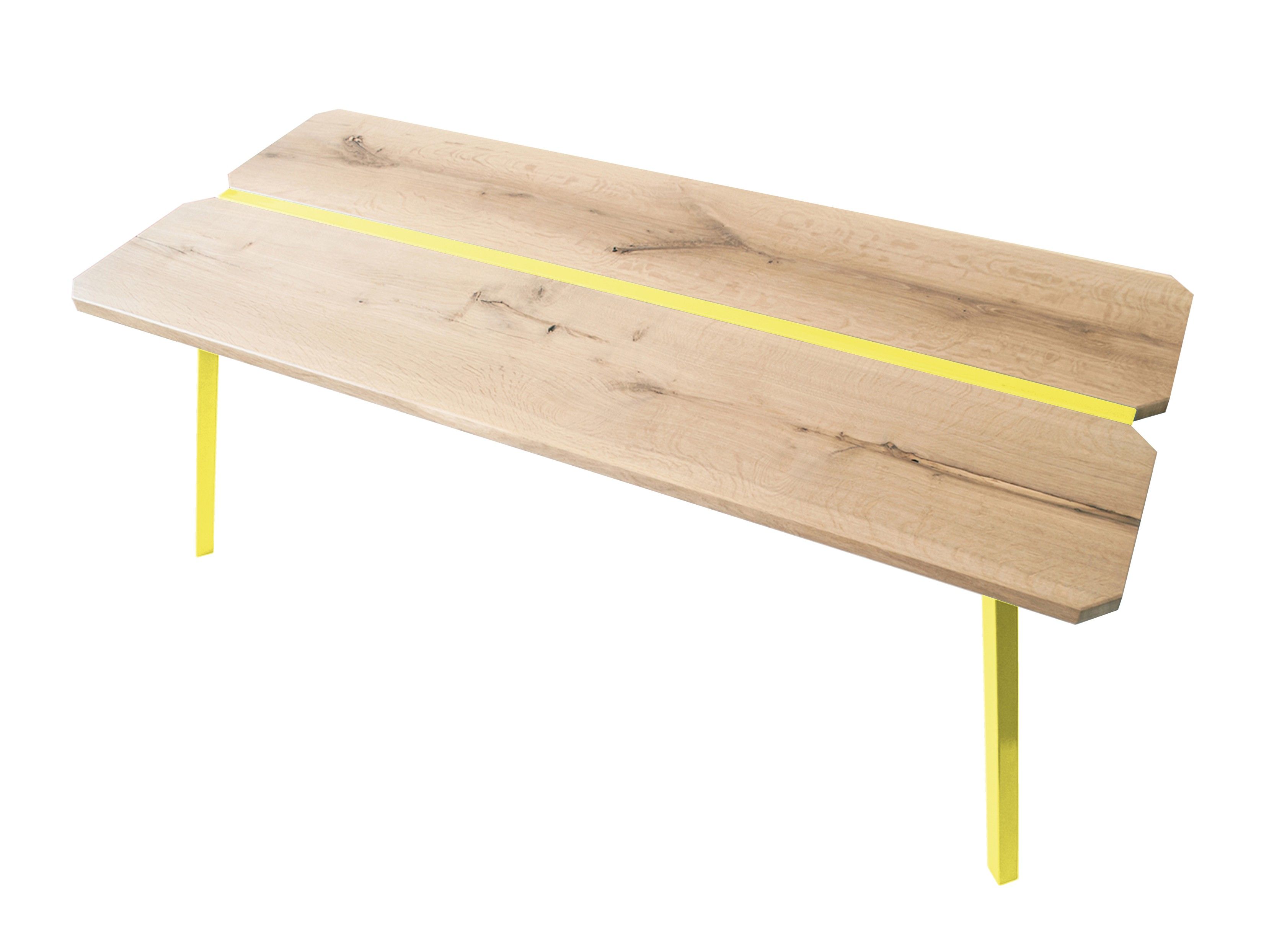 Прямоугольный стол из стали и дерева Askia ARCH-00064581