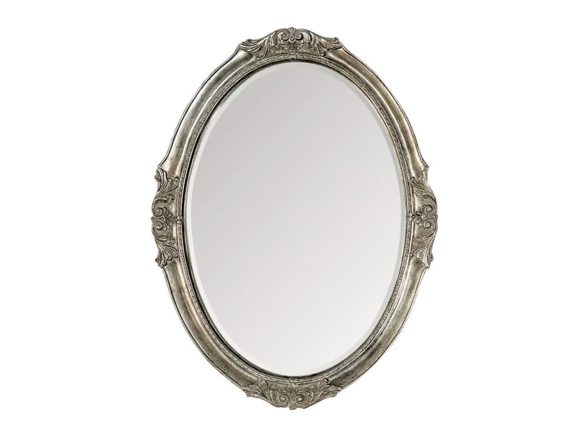 Овальное зеркало с металлической рамой Gaia Mobili Complements ARCH-00116832