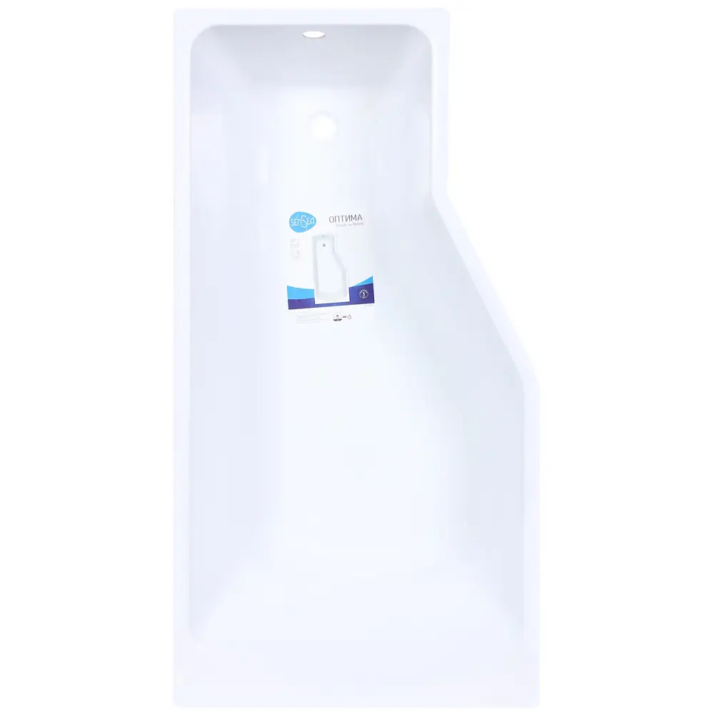 Ванна «Оптима» левосторонняя акрил 150х80 см SENSEA STLM-2080422 - Вид №1