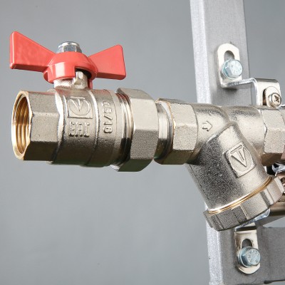 VT.GPM.05S04.L7 Узел этажный для поквартирного учета тепловой энергии Valtec 3/4", 7 вых., ввод слева  - Вид №7