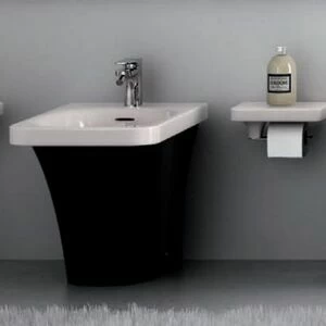 18917 Биде напольное FLAT Ceramica Hidra
