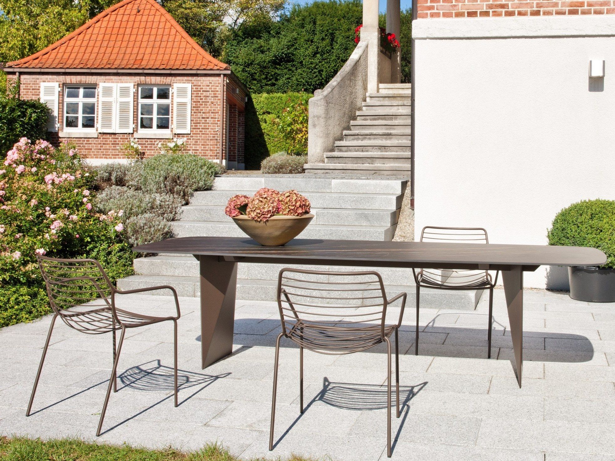 Прямоугольный керамический обеденный стол FISCHER MÖBEL Tierra ARCH-00022717 - Вид №2