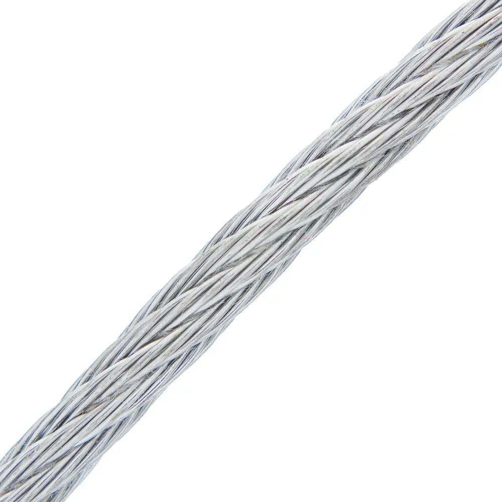 Трос стальной DIN 3055 4 мм 50 м, цвет цинк 15956136 STLM-2115210 Santreyd  - Вид №1