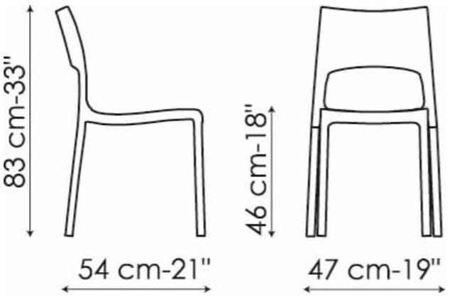 Bonaldo Штабелируемый стул sun-id-1371082 - Вид №10