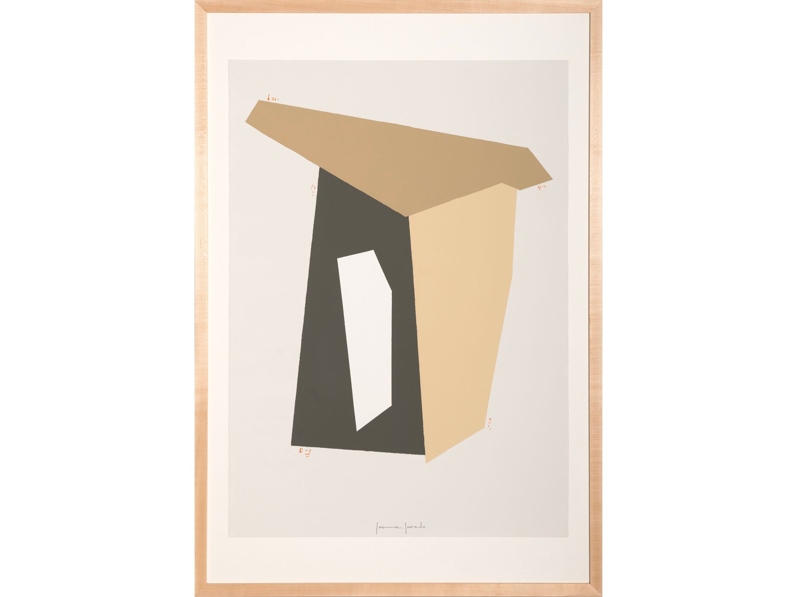 Бумажная картина NOVOCUADRO ART COMPANY Хайме Хурадо ARCH-00022930